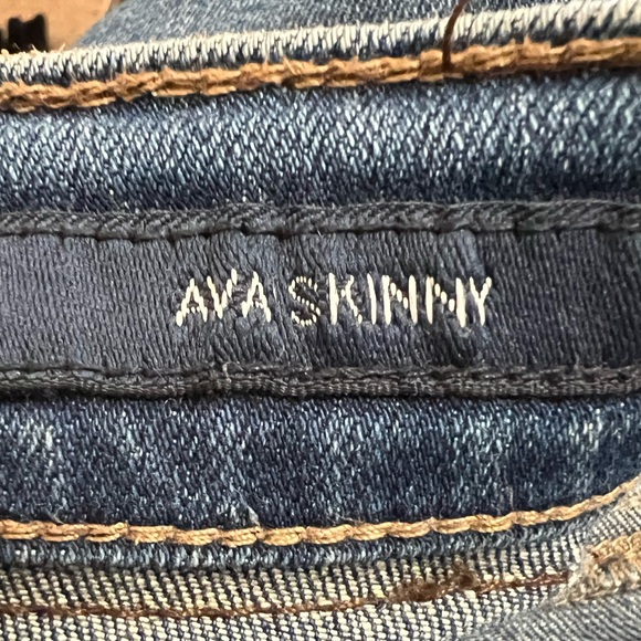 Lucky Brand Distressed Ava Skinny Jeans size 28 - Picture 8 of 10